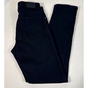 Lauren Ralph Lauren Jeans Women's 12 Black Tapered Classic Stretch High Rise